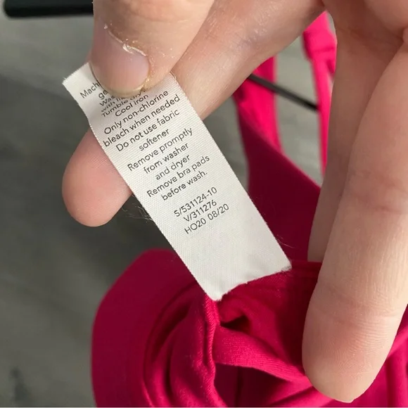 Athleta Solace Bra Pink - Picture 6 of 6